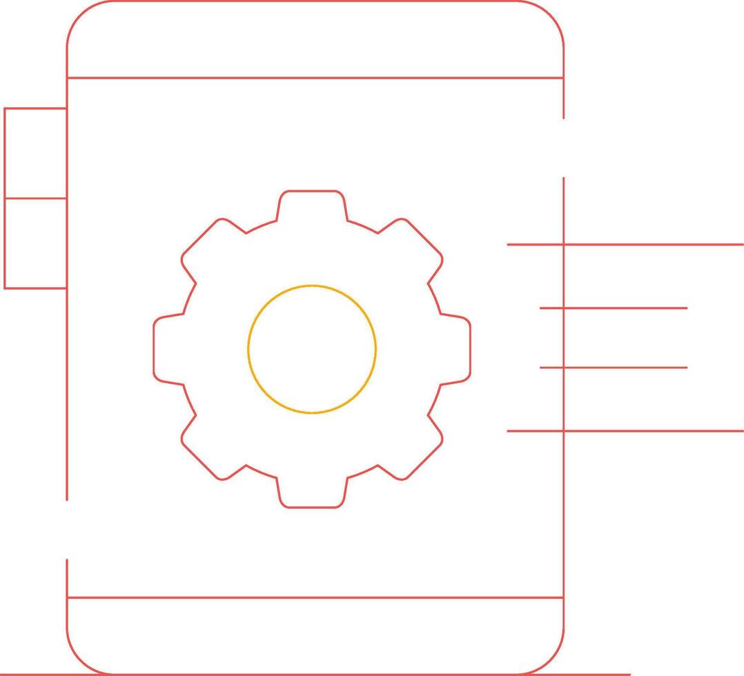 Mobile Technology Creative Icon Design vector