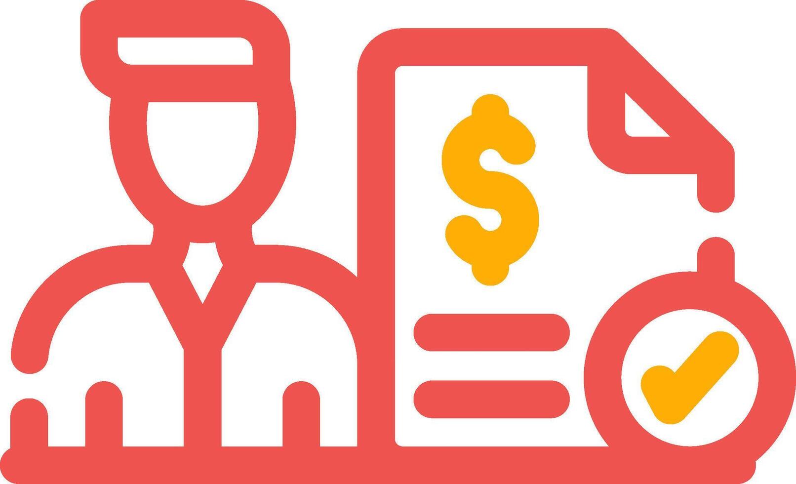 Dealer Invoice Creative Icon Design vector