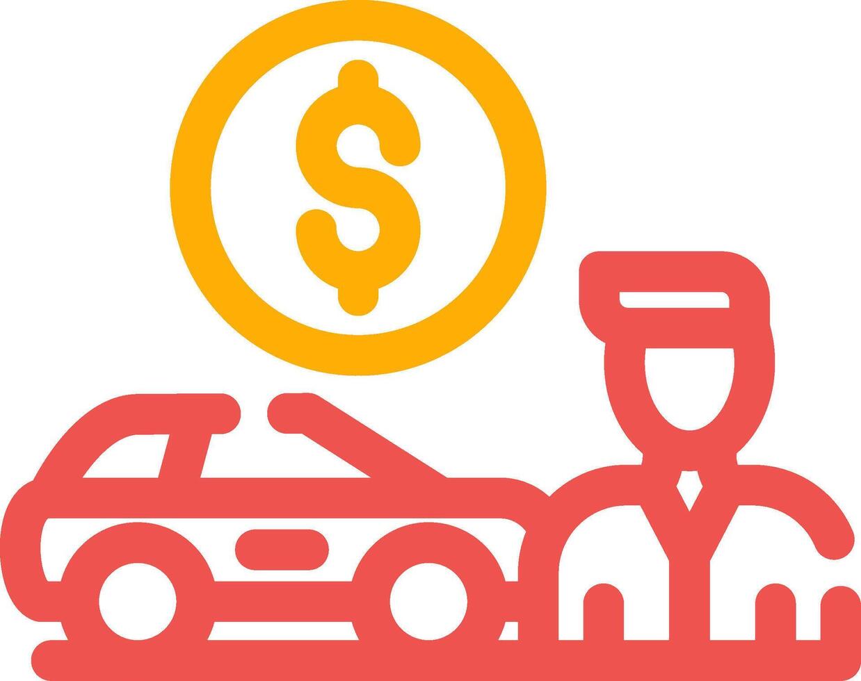 Dealer Incentives Creative Icon Design vector