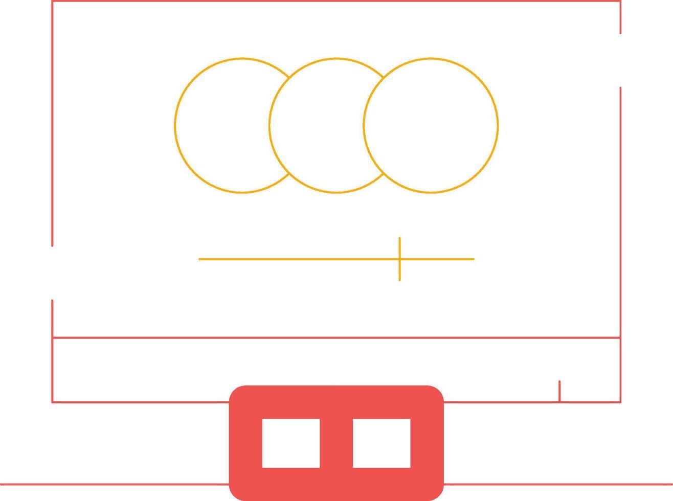 Digital Animation Creative Icon Design vector