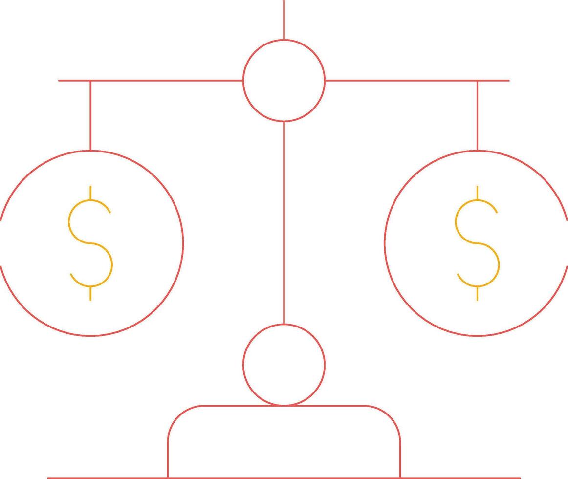 Compare Prices Creative Icon Design vector