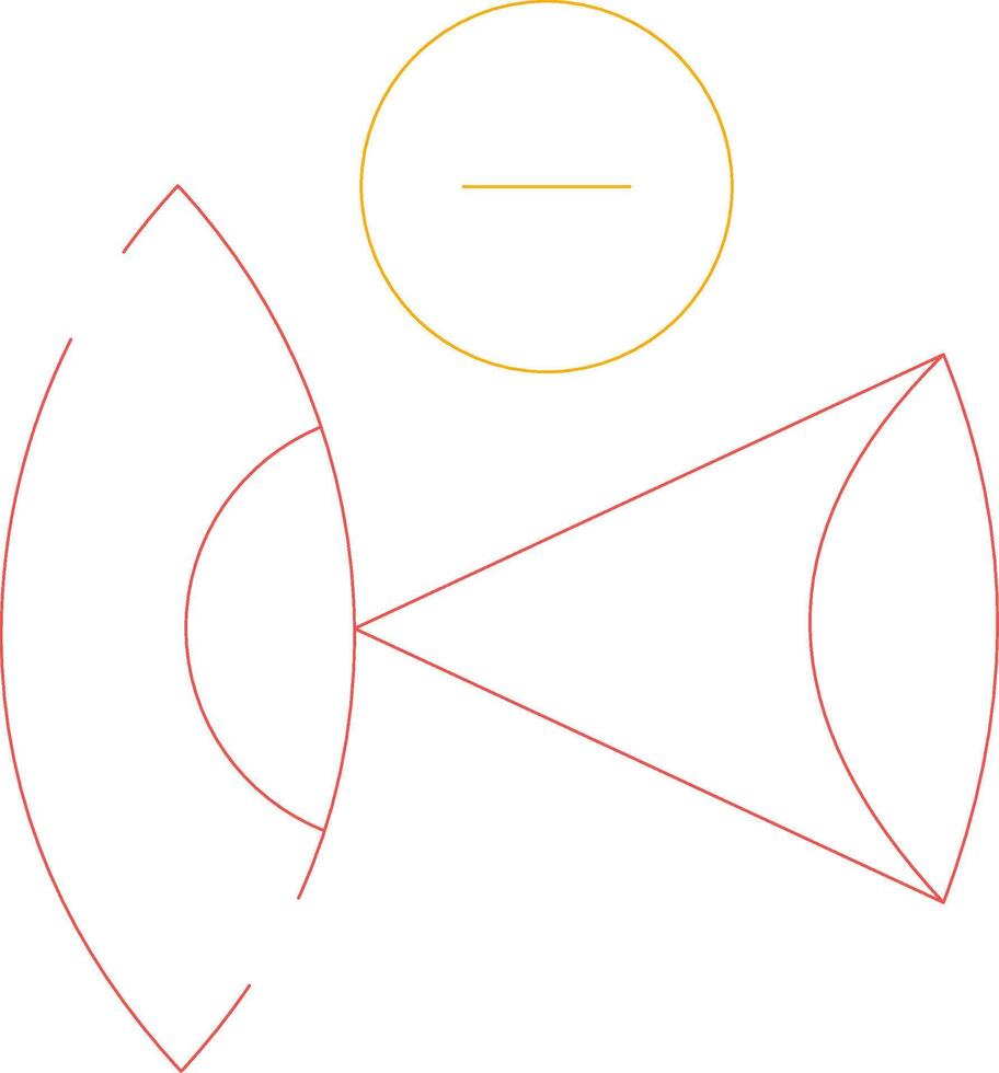 Astigmatism Creative Icon Design vector