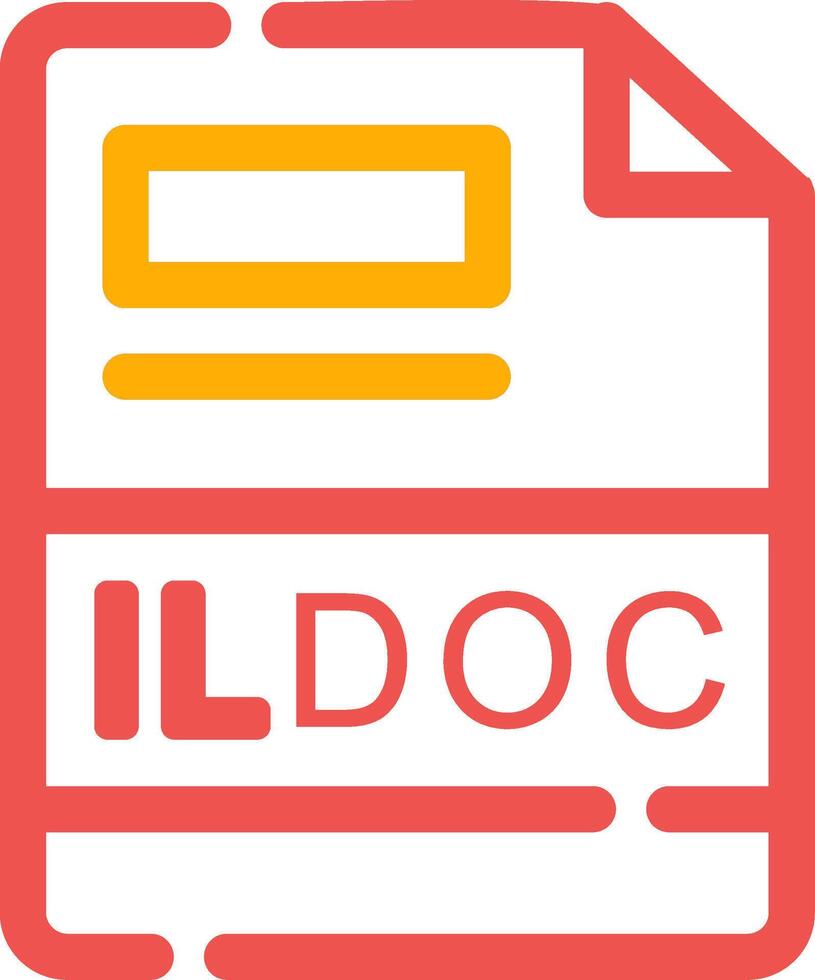 ILDOC Creative Icon Design vector