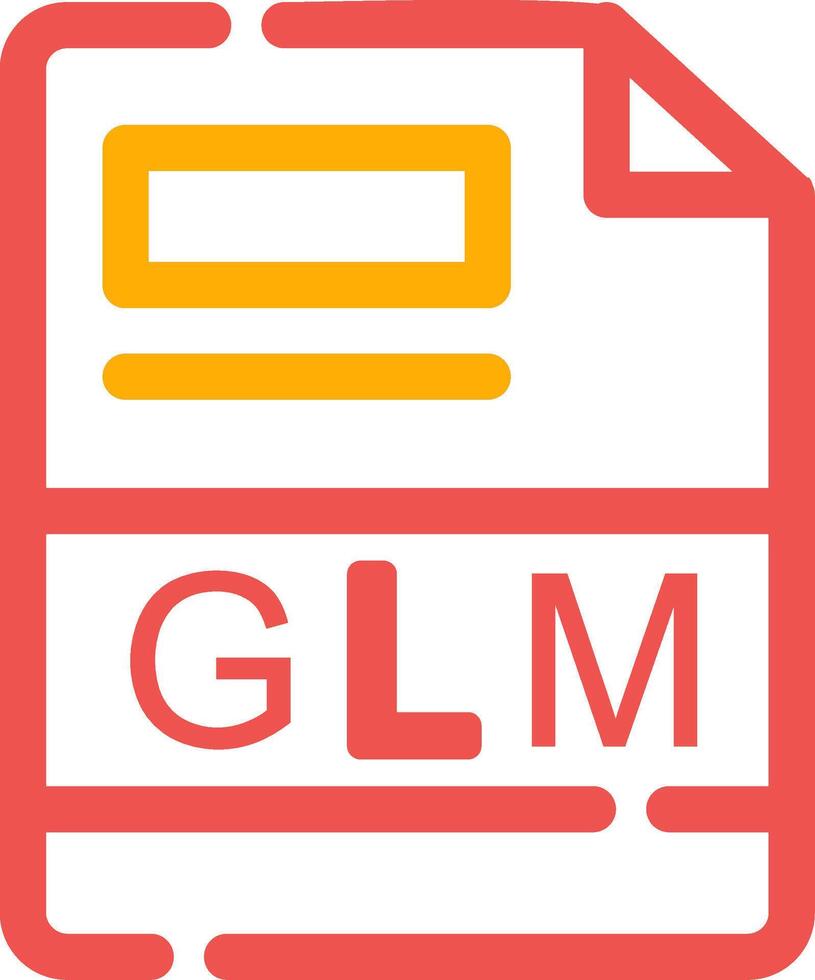 GLM Creative Icon Design vector