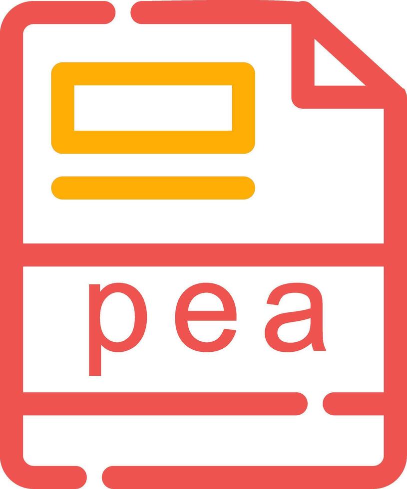 pea Creative Icon Design vector