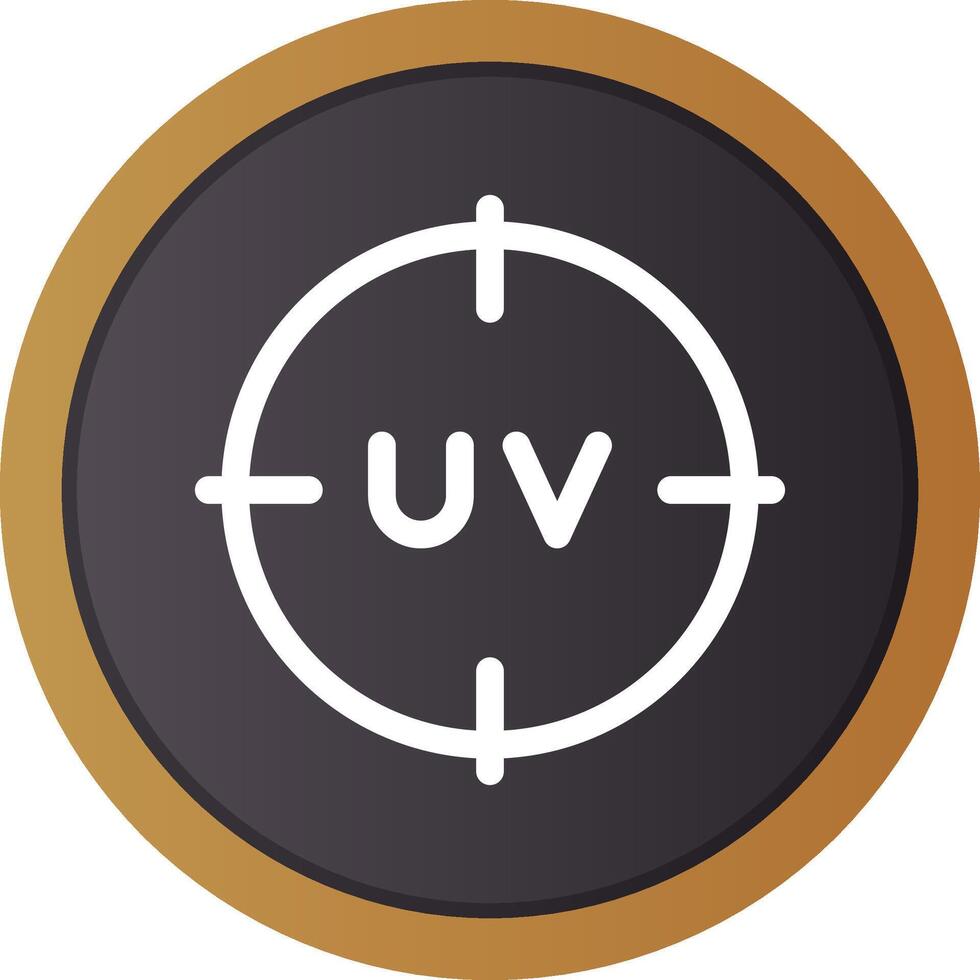 Uv Creative Icon Design vector