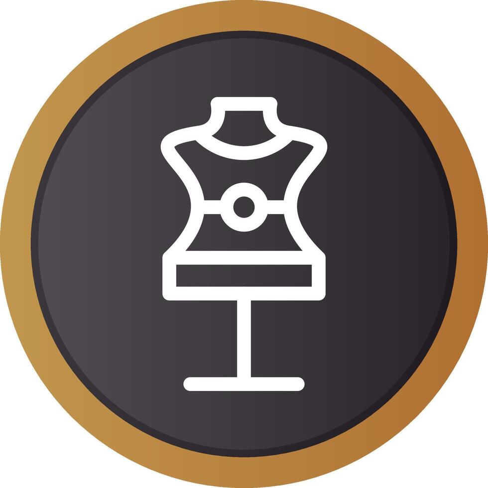 Mannequin Creative Icon Design vector