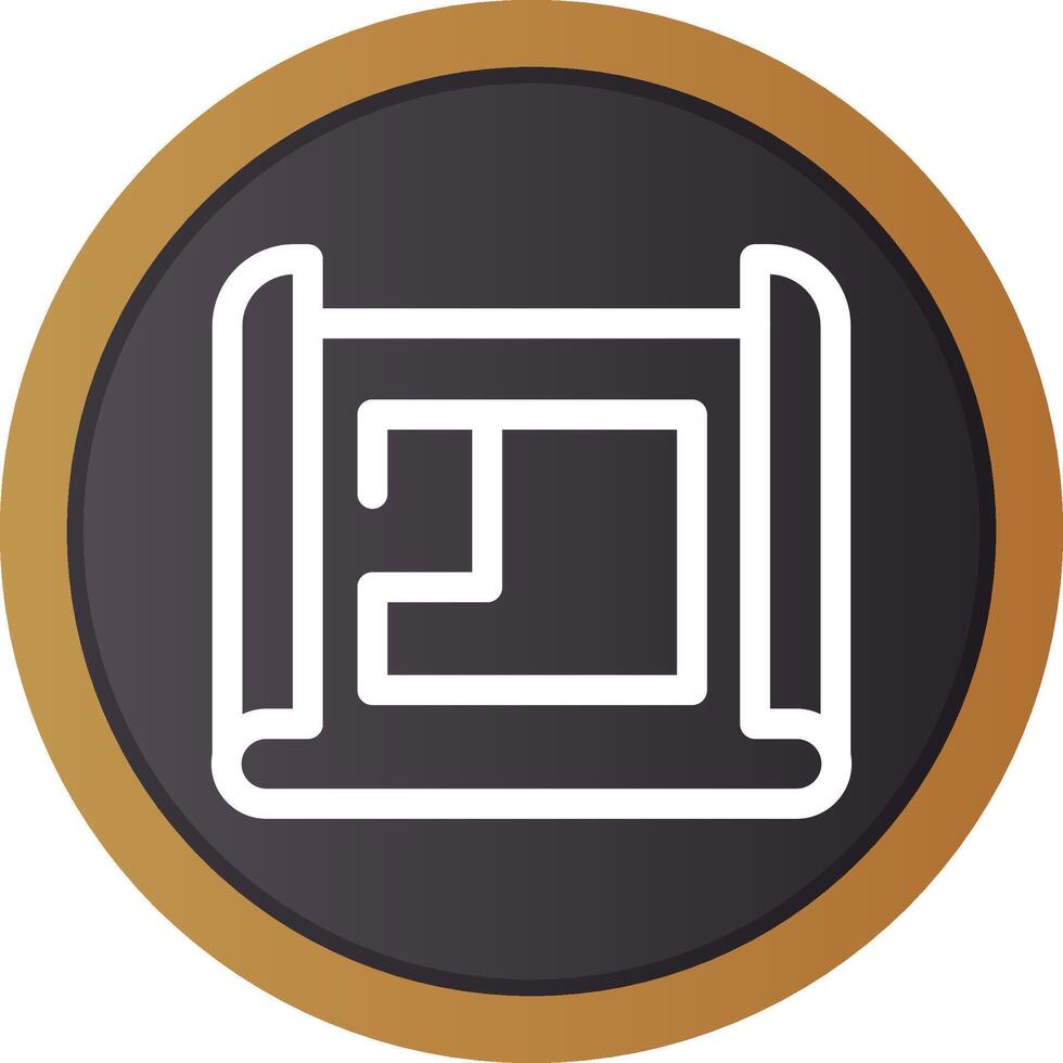 Blueprint Creative Icon Design vector