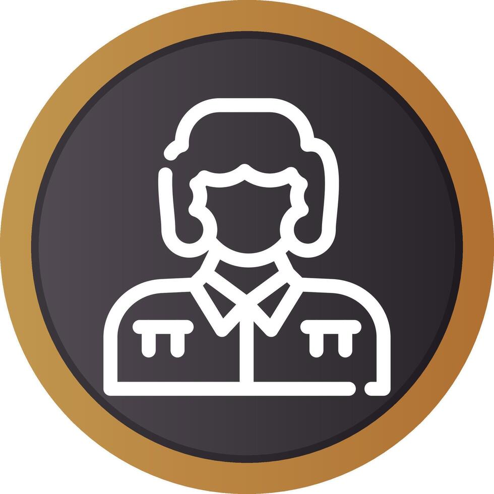 Judge Creative Icon Design vector