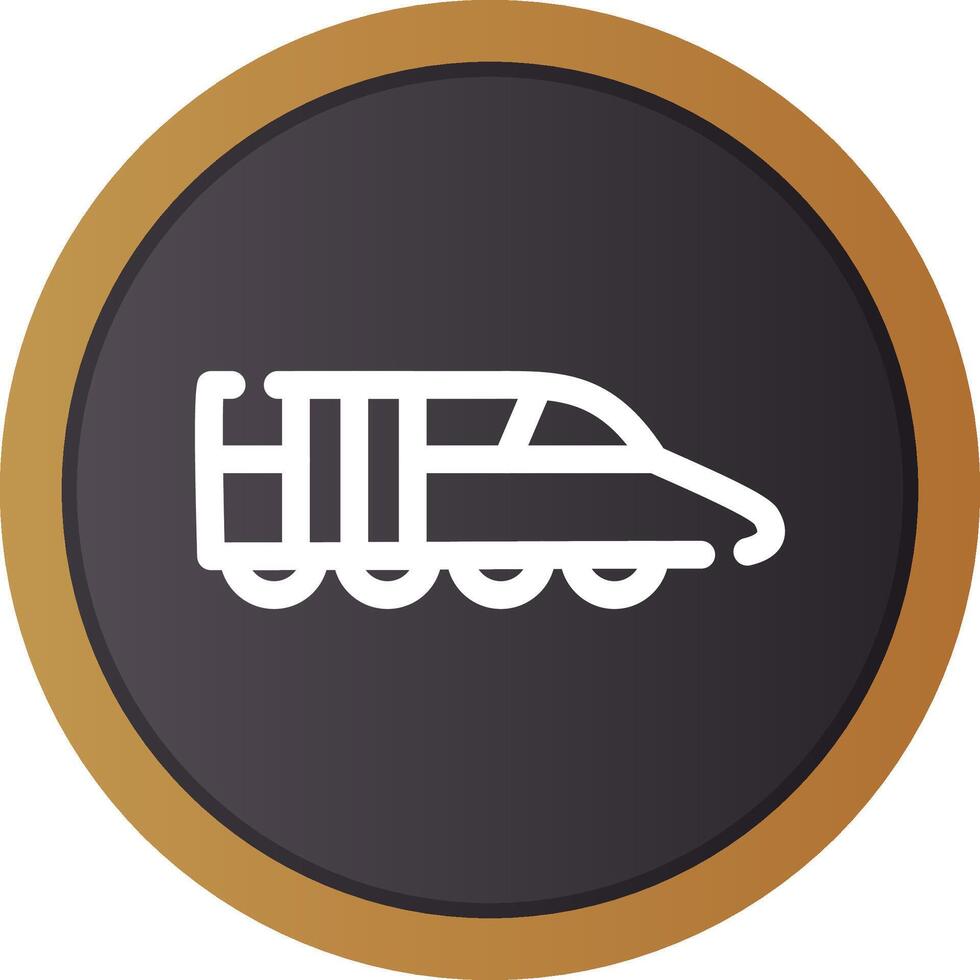 diseño de icono creativo de tren vector