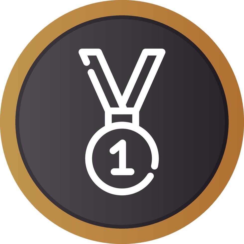 Medal Creative Icon Design vector