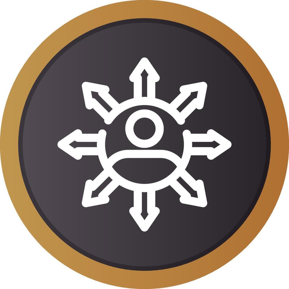 Influence Creative Icon Design vector
