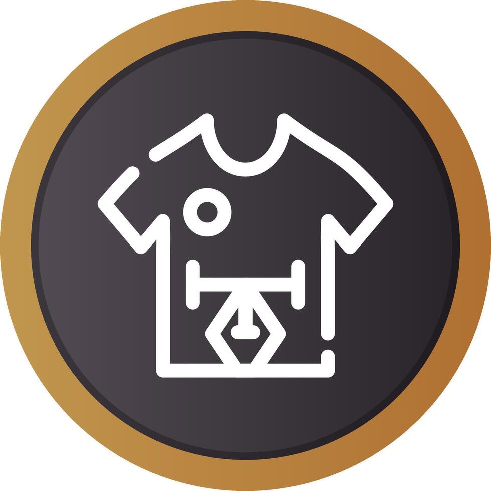 T Shirt Creative Icon Design vector