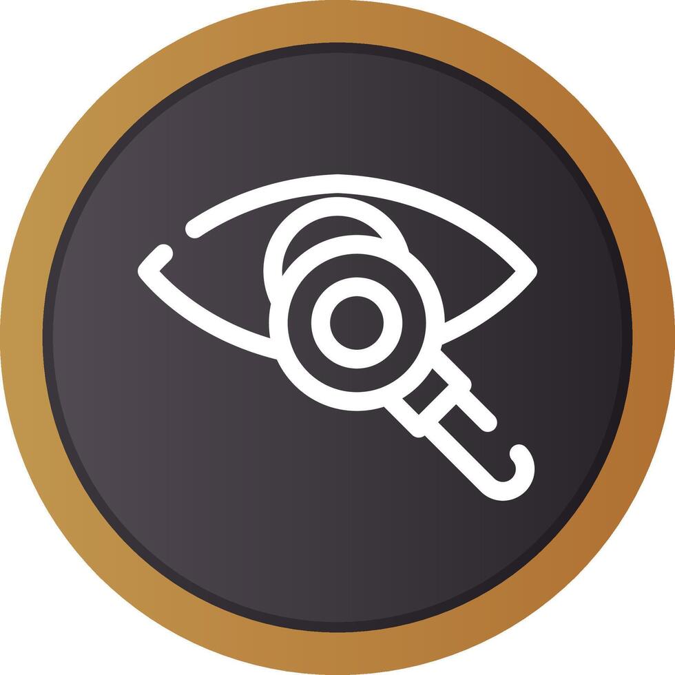 Eye Test Creative Icon Design vector