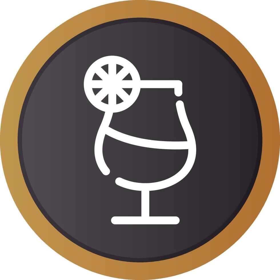 Martini Creative Icon Design vector