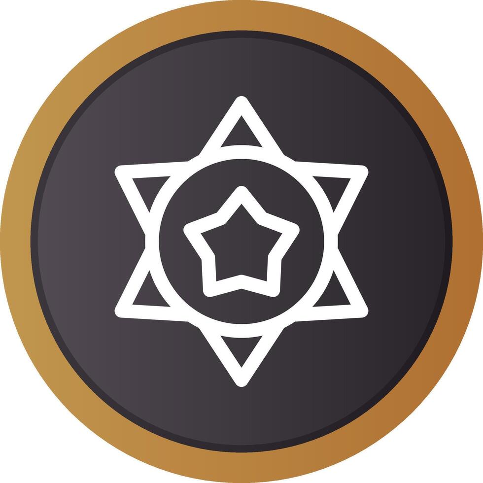 Sheriff Creative Icon Design vector