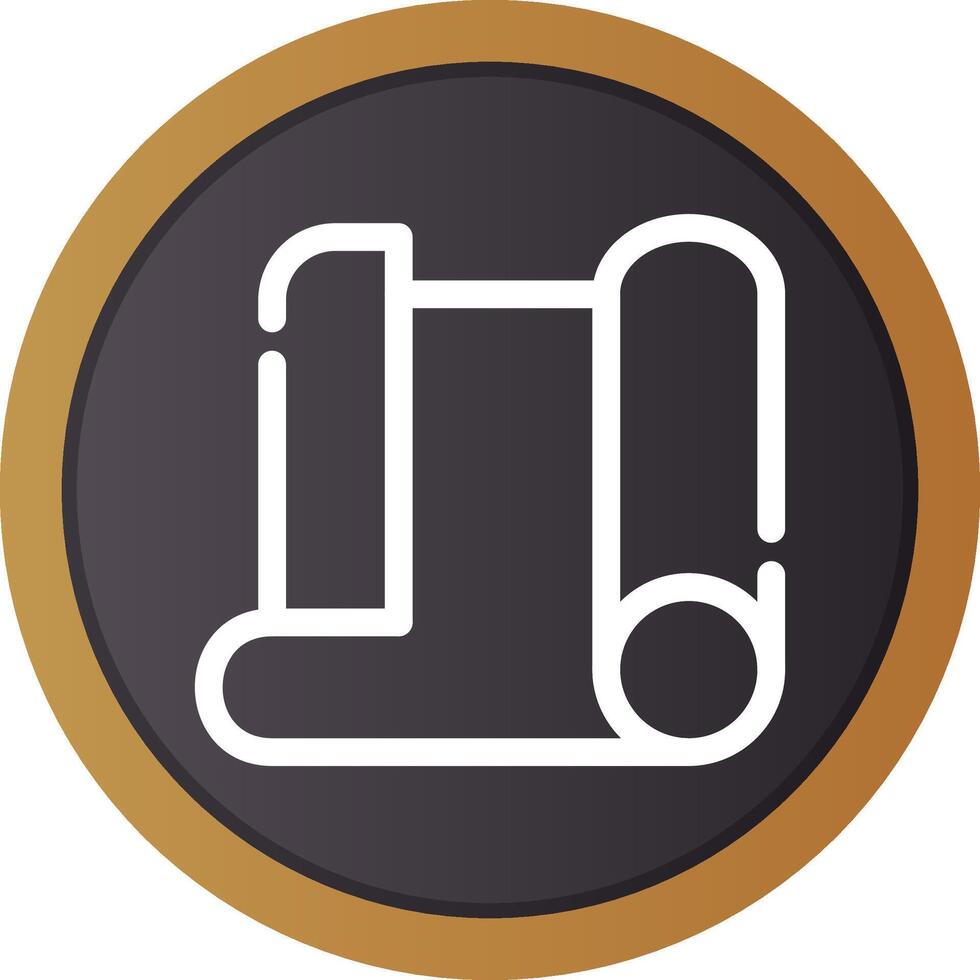 Paper Roll Creative Icon Design vector