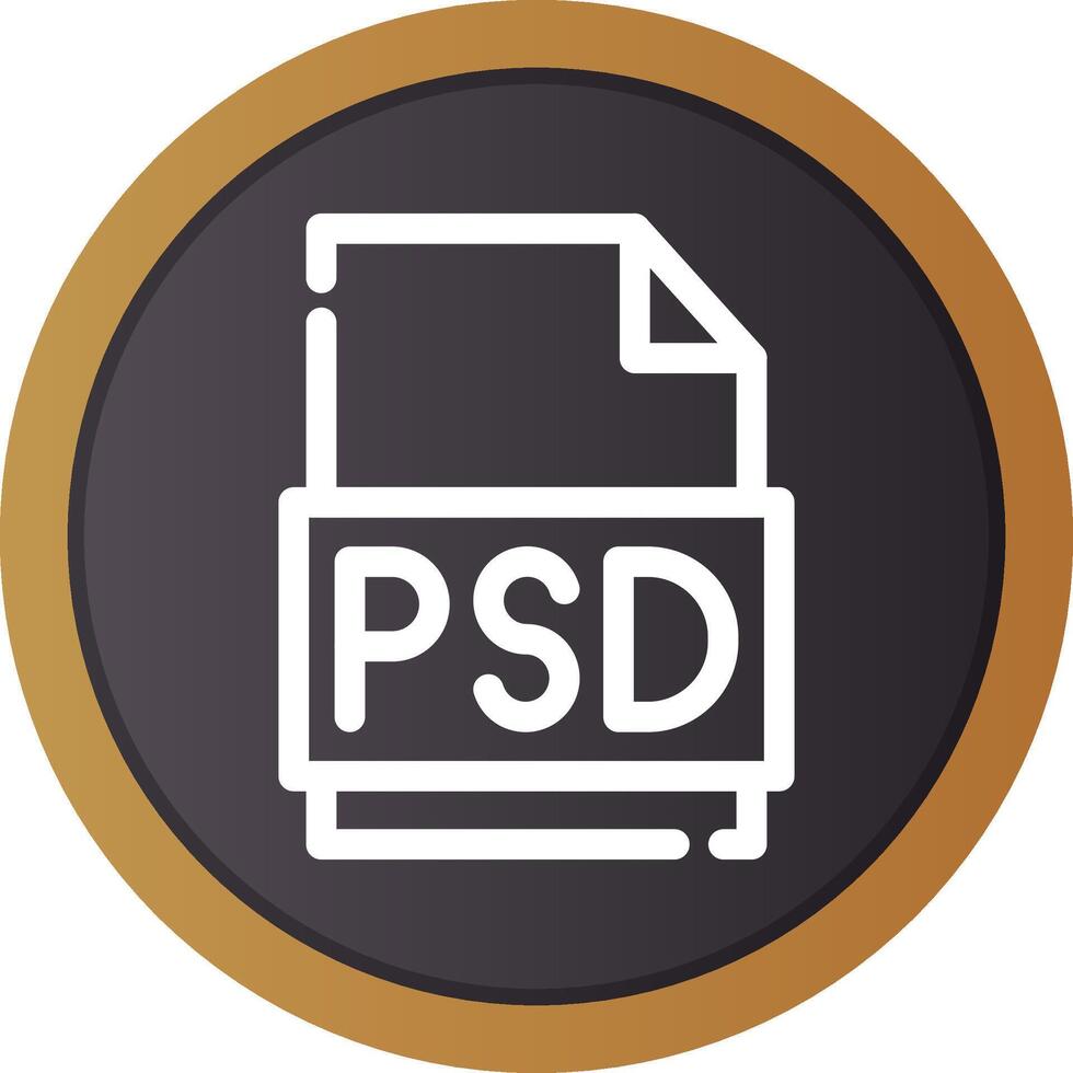 diseño de icono creativo de archivo psd vector