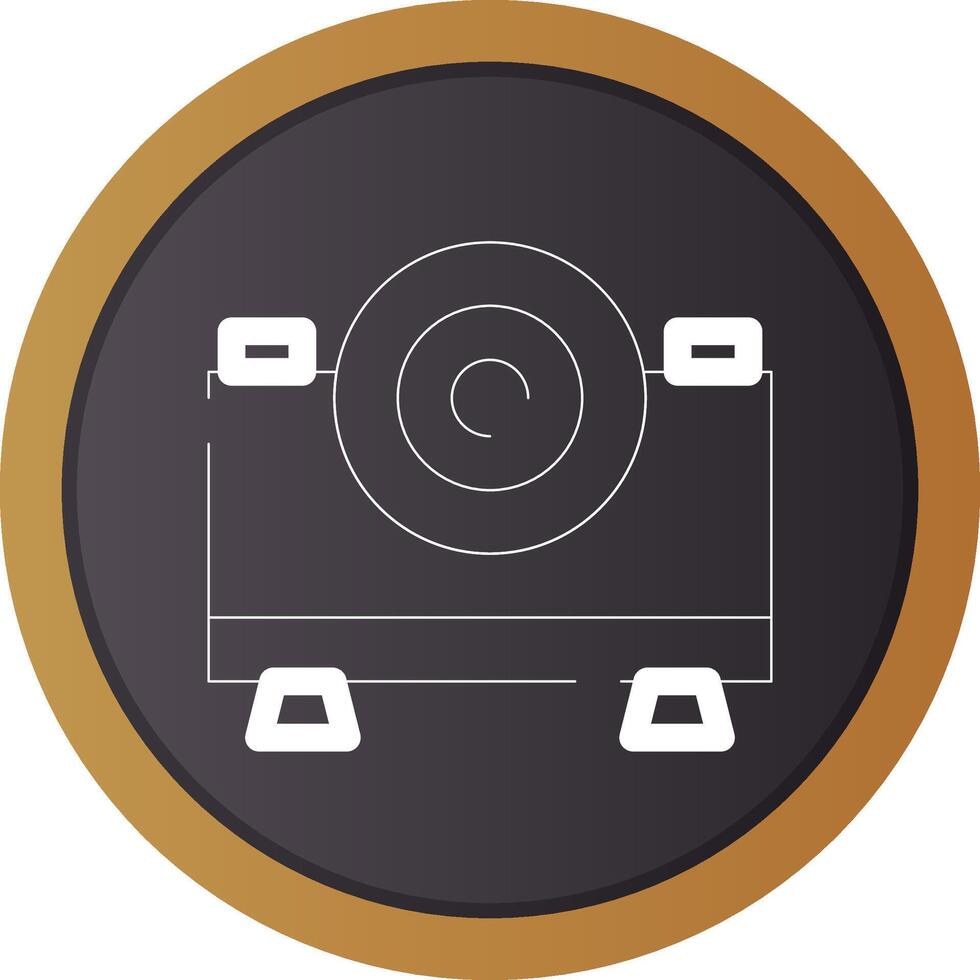 Projector Creative Icon Design vector