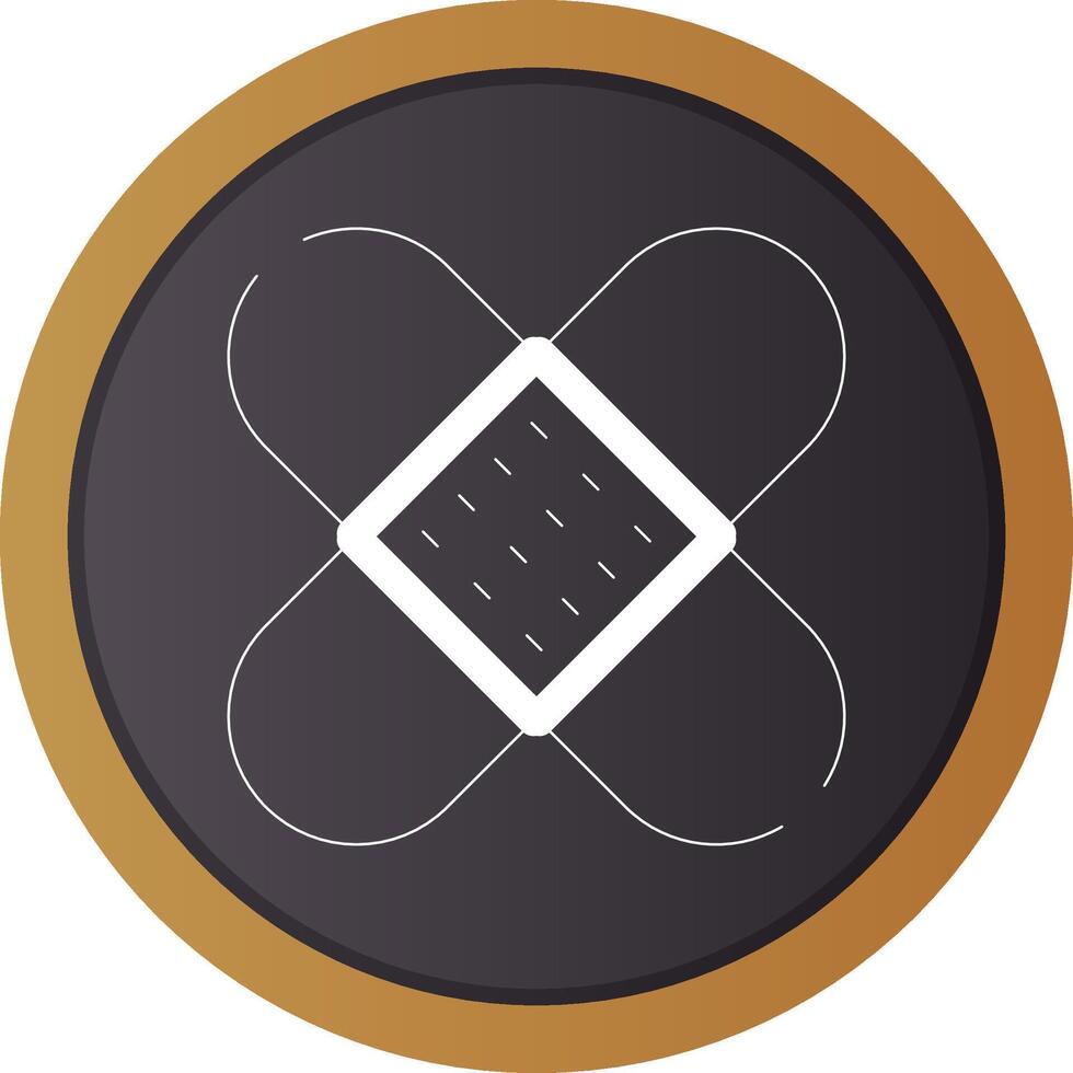 Band Aid Creative Icon Design vector