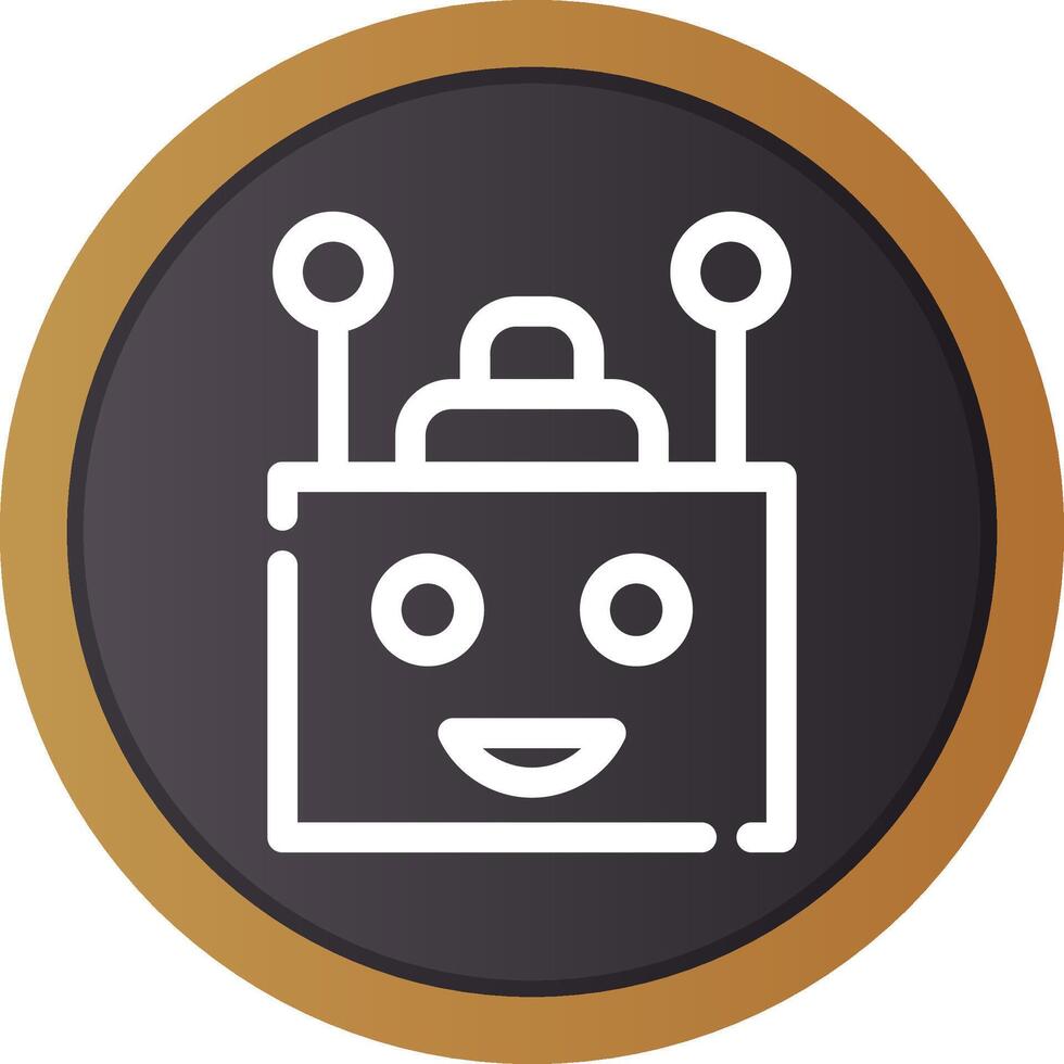 Chatbot Creative Icon Design vector