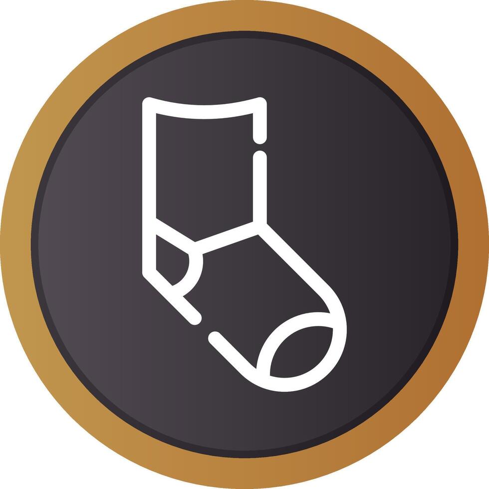 Sock Creative Icon Design vector