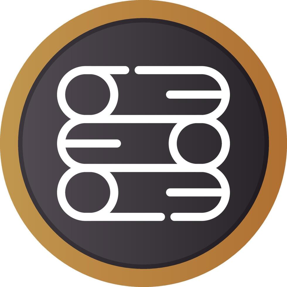 Pipes Creative Icon Design vector