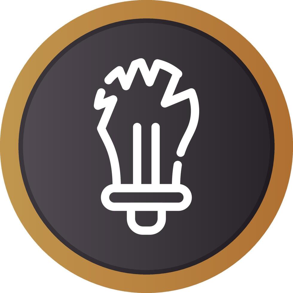 Bulb Creative Icon Design vector