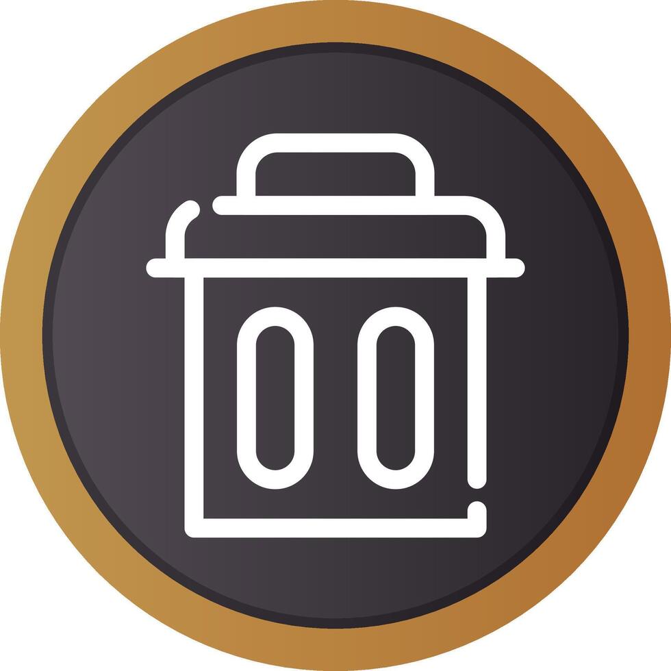 Delete Creative Icon Design vector