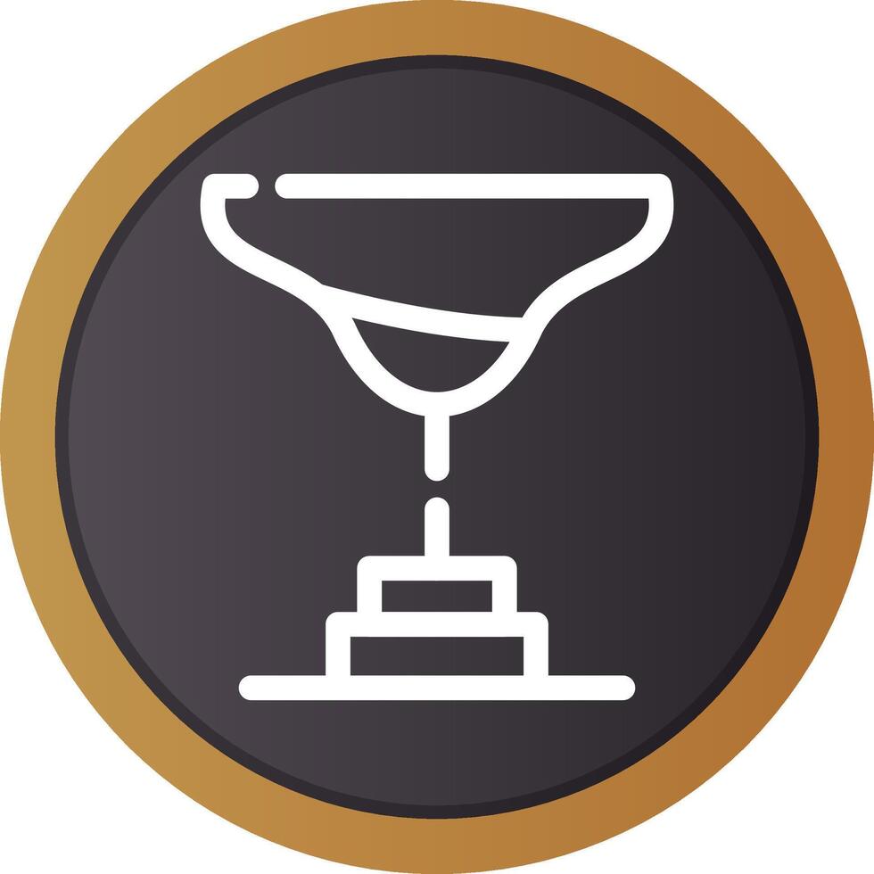 Martini Creative Icon Design vector