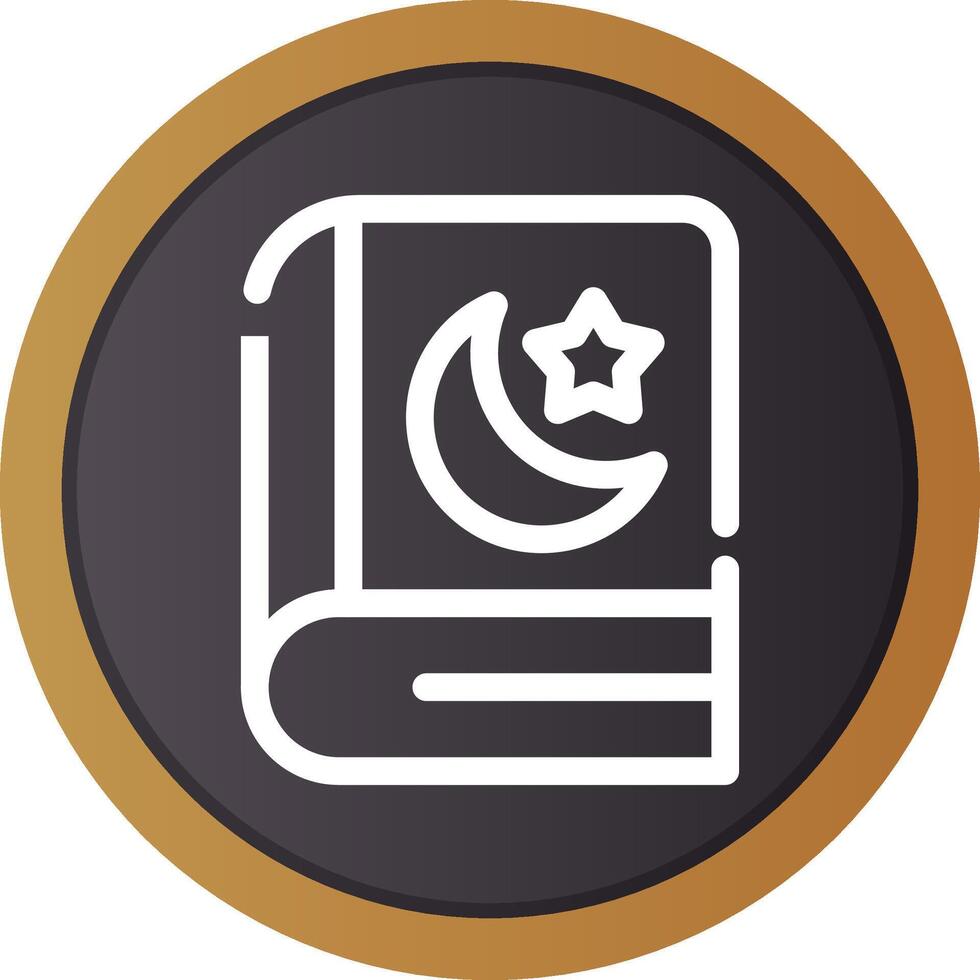 Quran Creative Icon Design vector