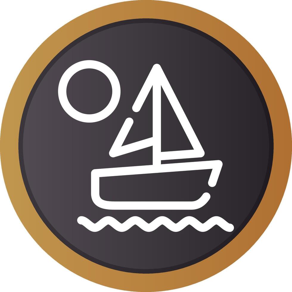 Kayak Creative Icon Design vector