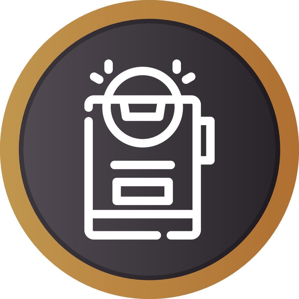 Light Creative Icon Design vector