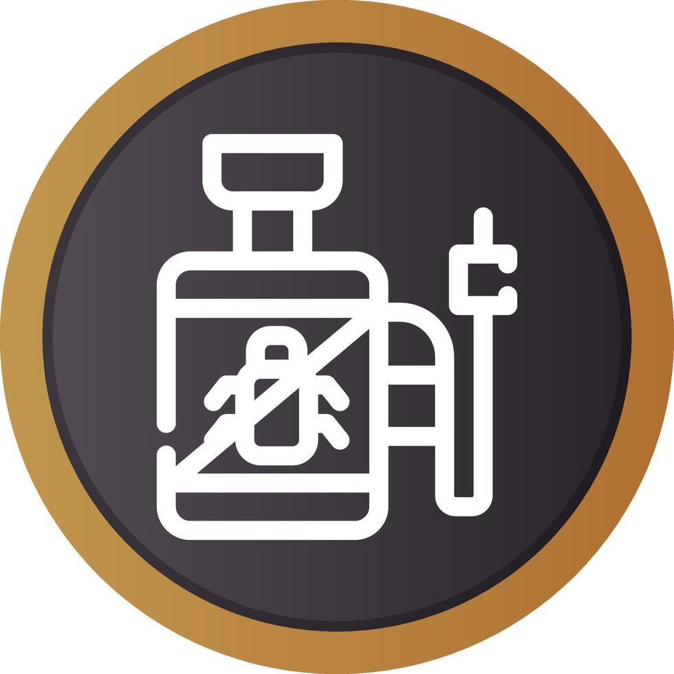 Pesticide Creative Icon Design vector