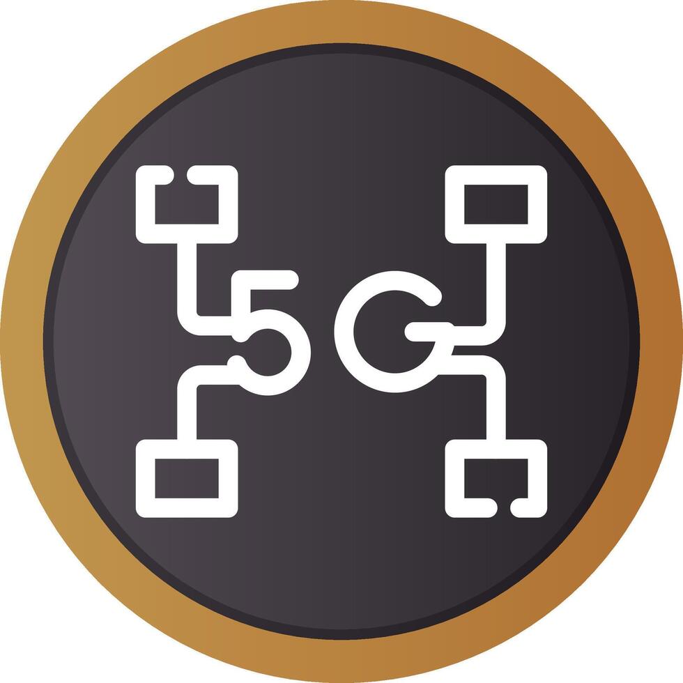 Network Creative Icon Design vector