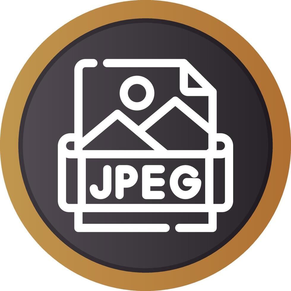 Jpeg Creative Icon Design vector