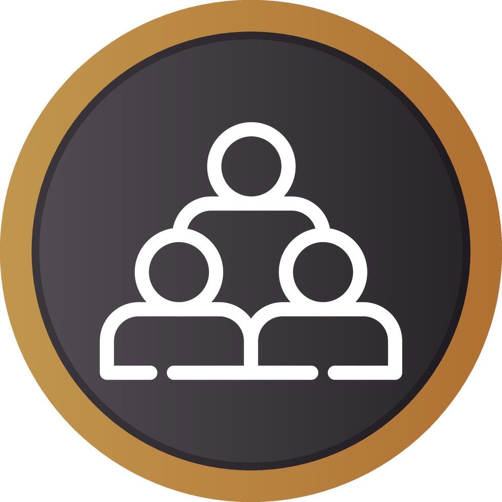 Audience Creative Icon Design vector