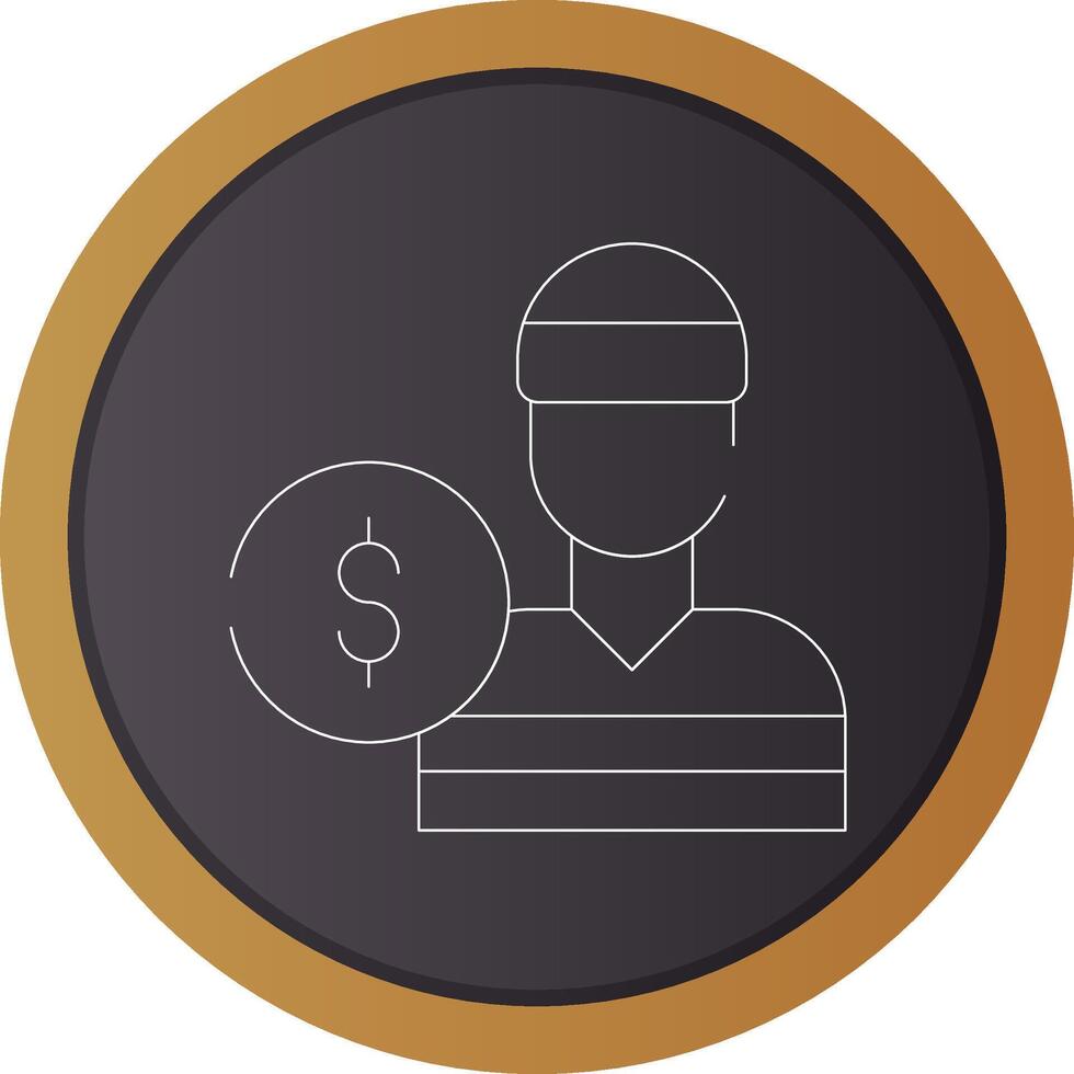 Theft Creative Icon Design vector