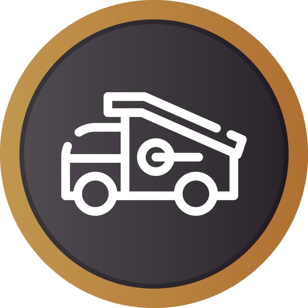 Truck Creative Icon Design vector