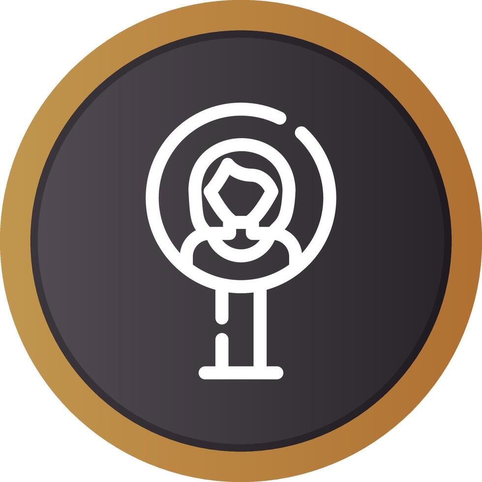 User Placeholder Creative Icon Design vector