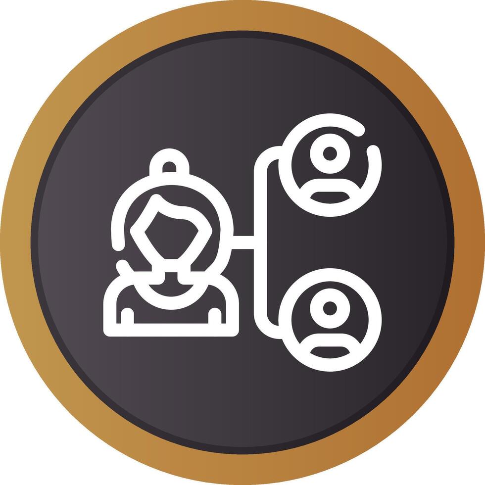 Manager Creative Icon Design vector