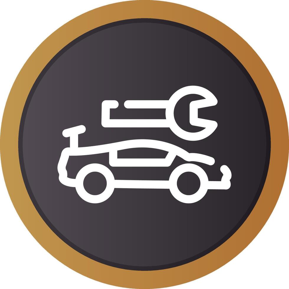 Car Service Creative Icon Design vector