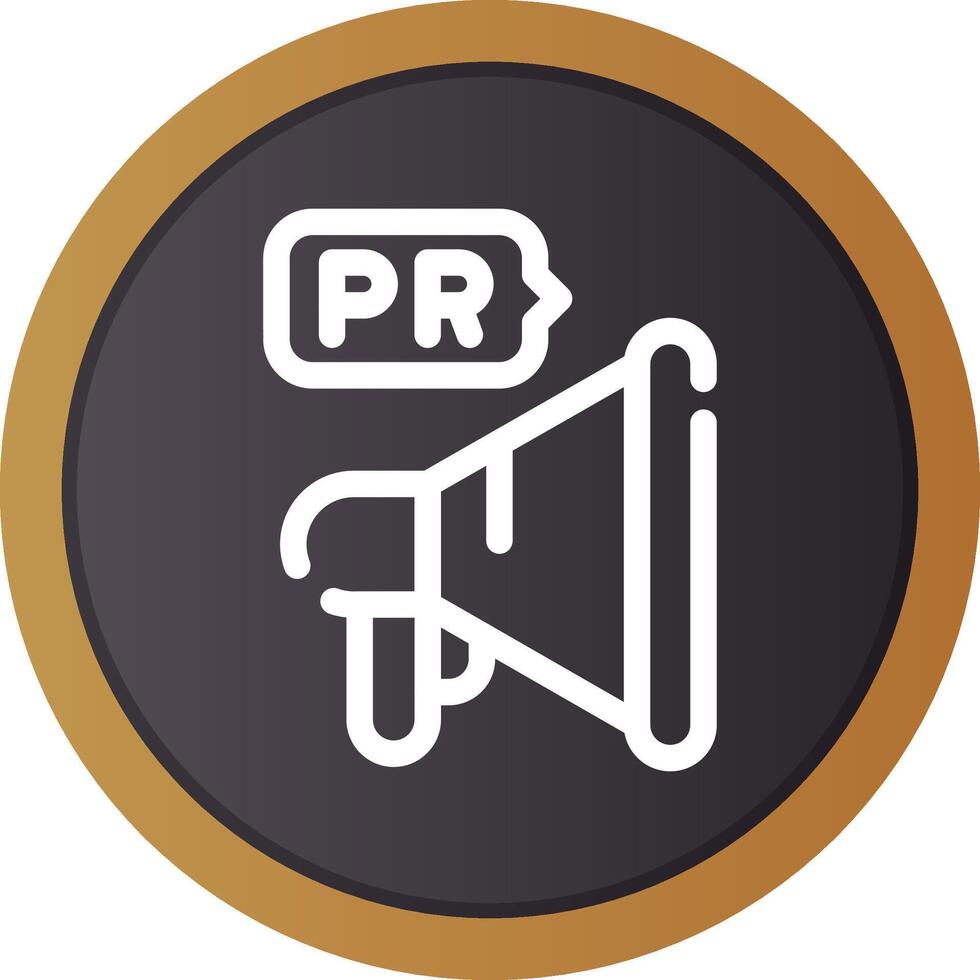 Public Relations Creative Icon Design vector