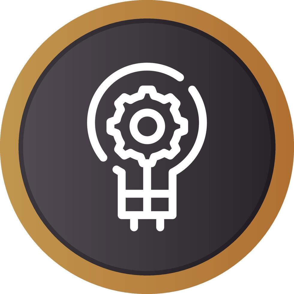 Idea Generation Creative Icon Design vector