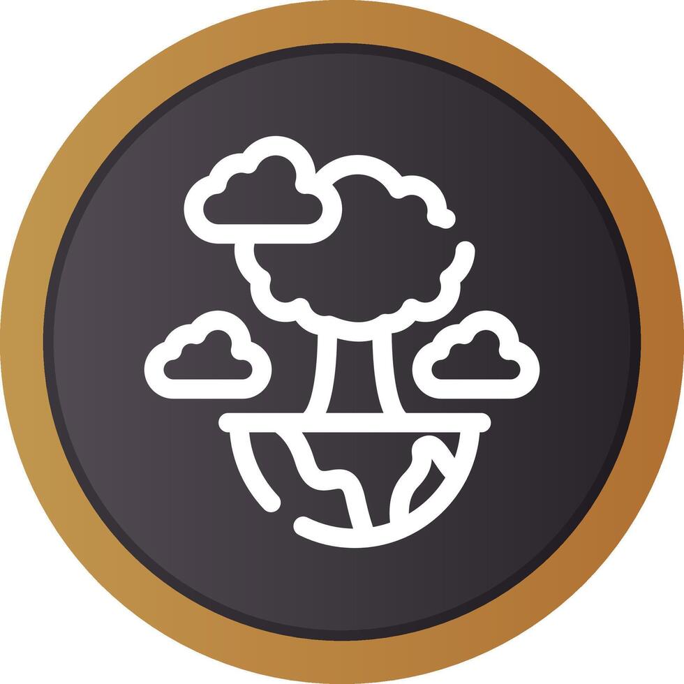 Green Planet Creative Icon Design vector