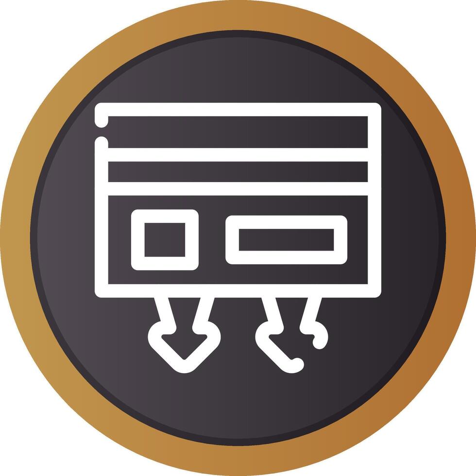 Cash Withdrawal Creative Icon Design vector