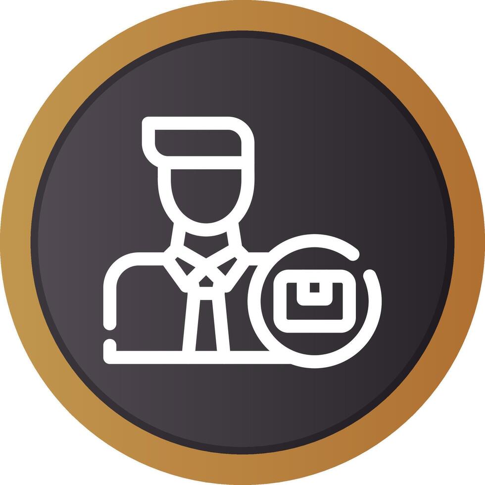 Brand Manager Creative Icon Design vector