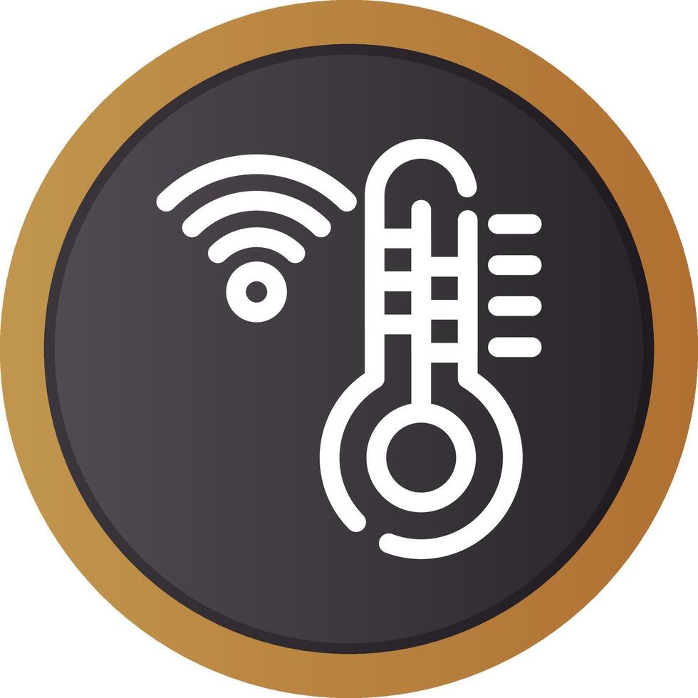 Thermostat Creative Icon Design vector