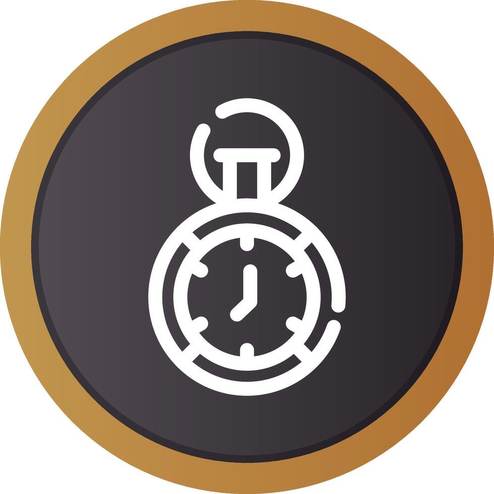 Stopwatch Creative Icon Design vector