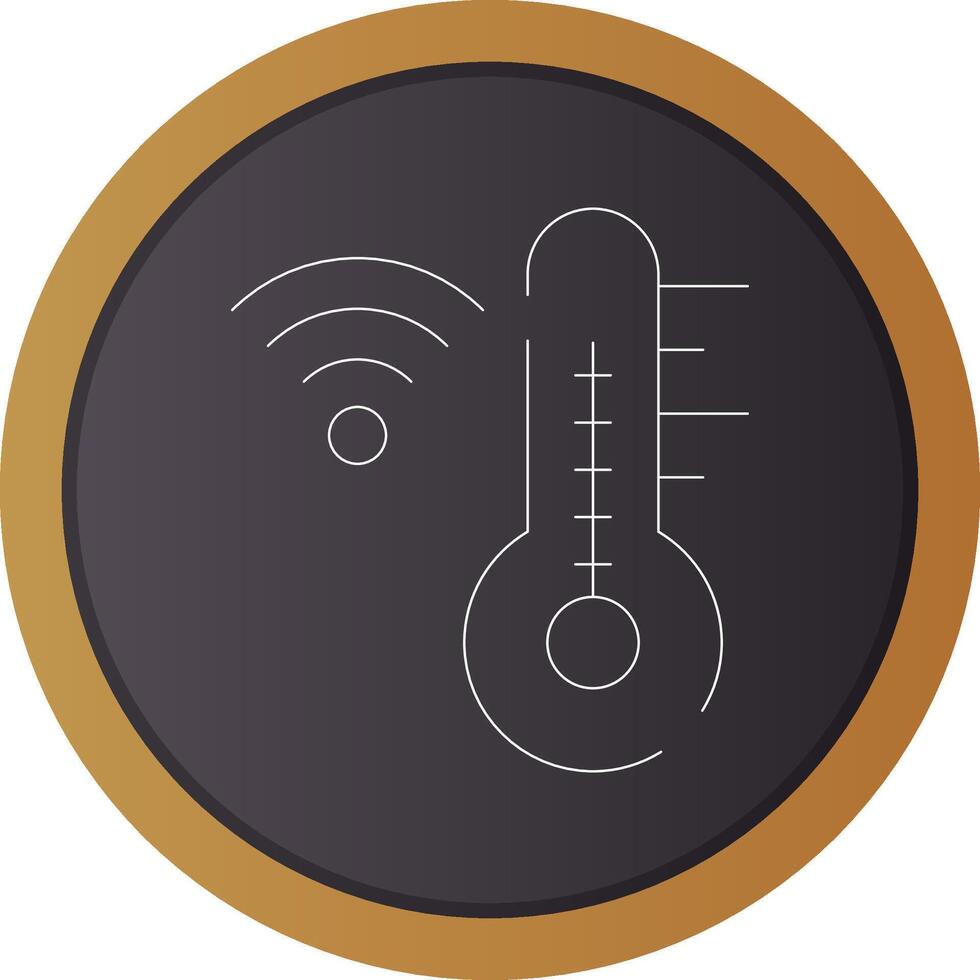 Thermostat Creative Icon Design vector